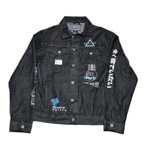 Brooklyn Cloth Other - Brooklyn Cloth Men’s Denim Jacket Size Medium Black Immorality